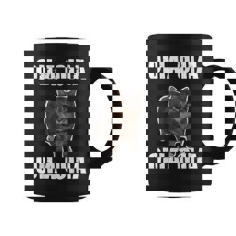 Oiia Oiia スピニング インターネット ミーム 猫 ユーモラス 面白い ブレイン コーヒーマグ - Kawaiitshirt