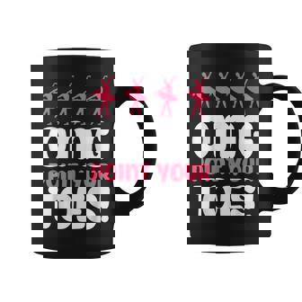 Omg Point Your Toes Dance Teacher Ballet コーヒーマグ - Kawaiitshirt