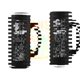One Happy Mama Camper First Birthday Camping Bear Mother Coffee Mug - Monsterry