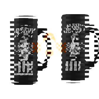 Onepooky Dude Ghost Dude ハロウィン コーヒーマグ - Kawaiitshirt