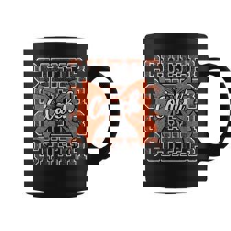 Orange Sport Loud Proud Cheer Coach Dad Father's Day Coffee Mug | Seseable UK