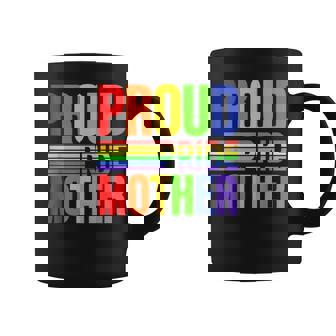 Orgullo Orgullo Madre Arco Iris Gay Lesbiana Niño Amor & Apoyo Taza de café - Regaloses