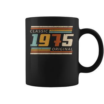 Original 1975 Regalo 50 Cumpleaños Hombres Esintage Taza de café - Regaloses