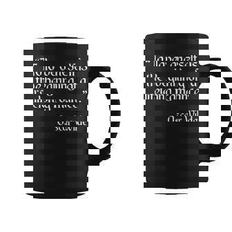 Oscar Wilde シャツ To Love Yourself 引用 コーヒーマグ - Kawaiitshirt