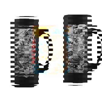 Otter Ramen Kawaii Manga Anime Noodles Y2k Japanese Coffee Mug - Thegiftio
