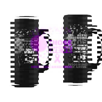 Overdose Awareness Purple Ribbon Memorial Coffee Mug - Monsterry