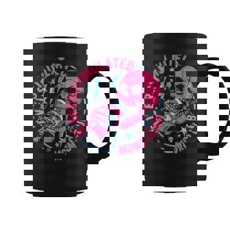 Overstimulated Moms Club Coffee Lovers Skull Coffee Mug - Monsterry