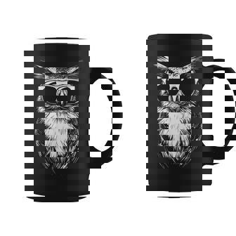 Owl Sunglasses Graphic Coffee Mug - Thegiftio UK