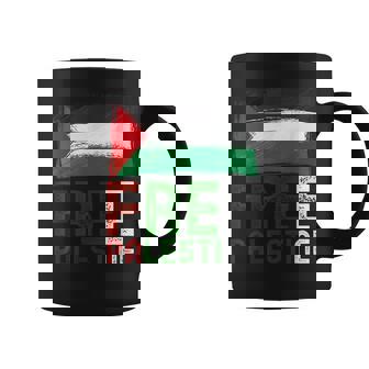 Palestina Libre Bandera Árabe Libre Gaza Palestina Taza de café - Regaloses