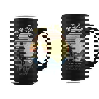 Papa Et Fille Humourintage Drôle Fete Des Père Montagne Tasse - Cadeauxyz