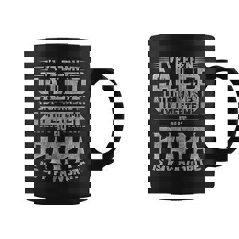 Papa Is My Favorite Name Father's Day Papa Coffee Mug - Monsterry
