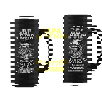 Papa Le Motard Le Mythe La Légende Tasse - Cadeauxyz