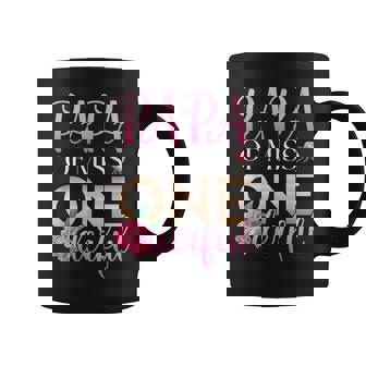 Papa Of Miss Onederful Girls 1歳の誕生日 マッチングファミリー コーヒーマグ - Kawaiitshirt