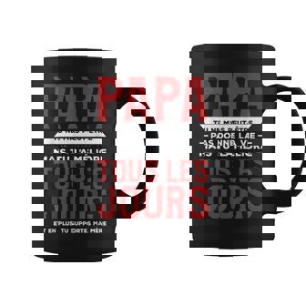 Papa Tu Ne M'as Peut-Être Pas Donne Laie Mais Tu Améliore Tasse - Cadeauxyz