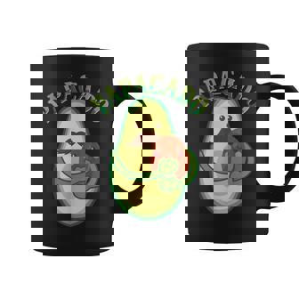Papacado Vegan Dad Father's Day Fruit Avocado Lovers Daddy Coffee Mug - Monsterry