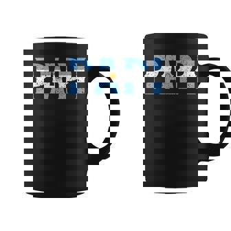 Papi Argentine Flag Argentina Father's Day Patriotic Pride Coffee Mug | Mazezy