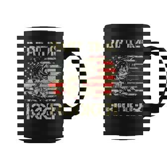 Part Time Hooker Fishing On Back Coffee Mug | Mazezy