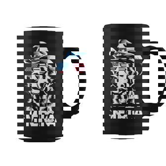 Patriotic Labrador Retriever Dog Merica Us Flag 4Th Of July Coffee Mug - Monsterry