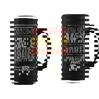 I Paused My Game To Graduate Gamer Graduation Boys Coffee Mug - Thegiftio UK
