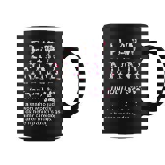 Paw Nana Dog Grandma For Christmas Mother's Day Coffee Mug | Mazezy