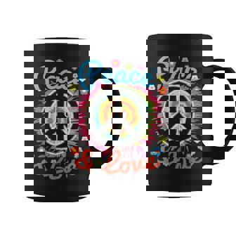 Paz Y Amor Pazigno De Inspiración Positiva Hippie Taza de café - Regaloses
