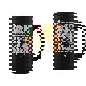 Peace Out Fifth Grade 5Th Grade Last Day Of School Groovy Coffee Mug - Thegiftio UK