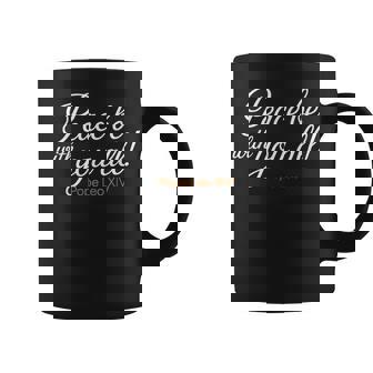 Peace Be With You All Pope Leo Xiv Quote Coffee Mug - Thegiftio UK