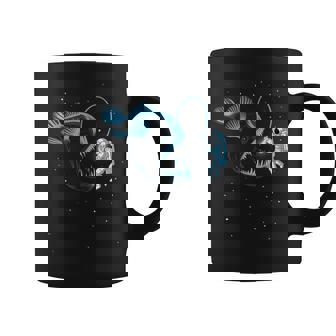 Peces Abisales Cazando Un Astronauta Taza de café - Regaloses