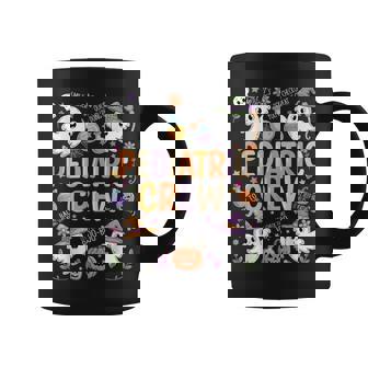 Pediatric Crew Spooky Ghost Peds Nurse Halloween Costume Coffee Mug | Seseable FR
