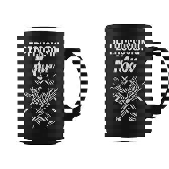 Percussion Mom Drummer Mom Instrument Marching Band Mother Coffee Mug - Thegiftio