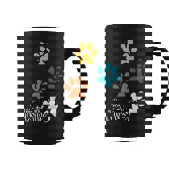 Pet Lover 肉球 犬 子犬 猫 プリント 肉球 ペット好き コーヒーマグ - Kawaiitshirt