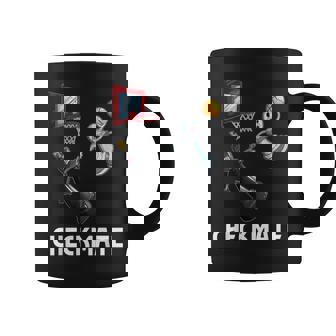 Piezas De Ajedrez Peón Rey Baloncesto De Bolaasca Dunking Taza de café - Regaloses