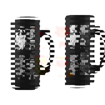 Pig Spooky Witch Boo Zombie Cute Pig Halloween Boys & Girls Coffee Mug | Mazezy