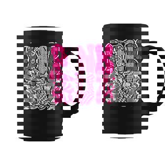 Pink Out Cheer Football Pink Ribbon Breast Cancer Awareness Coffee Mug - Monsterry