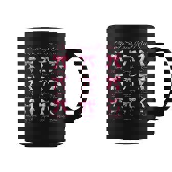 Pink Godays I Am Bibleerse コケットリボン コーヒーマグ - Kawaiitshirt