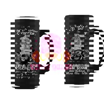 Pink Virgo Queen Black Woman With Cap Camo Its My Birthday Coffee Mug | Mazezy