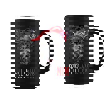 Pittie Mom Pitbull Dog Doggy Lovers Women Coffee Mug | Mazezy