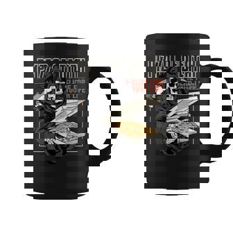 Pizza Of Death Pie Till I Die Grim Reaper Pizza Love コーヒーマグ - Kawaiitshirt