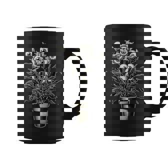 Plante Globes Oculaires Yeux Bizarres Gothique Grunge Étrangeurréaliste Bizarre Tasse - Cadeauxyz