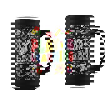 Play Is Learning Teacher First Day Of School Back To School Coffee Mug | Mazezy