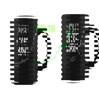 Pltr トゥザムーンストックティッカー Wsb 面白いミーム コーヒーマグ - Kawaiitshirt