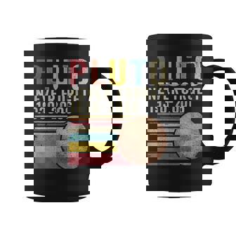 Plutón Nunca Olvides El Estilo Retro Taza de café - Regaloses