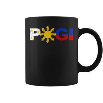 Pogi Philippines Flag Handsome Pinoy Filipino Father's Day Coffee Mug - Monsterry