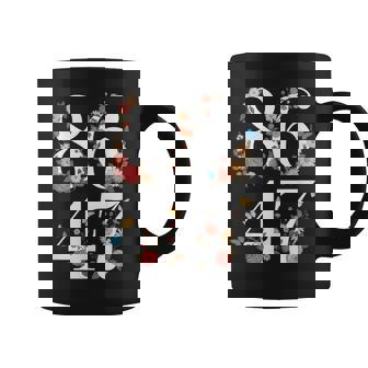 Political 8647 フローラル アンチトランプ コーヒーマグ - Kawaiitshirt