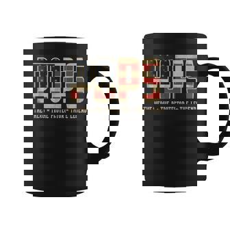 Pops Protector Hero Legend Usa Flag Pops Father's Day Coffee Mug - Monsterry