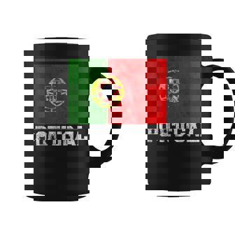Portugal Portuguese Flag Family Pride Country Intage Taza de café - Regaloses