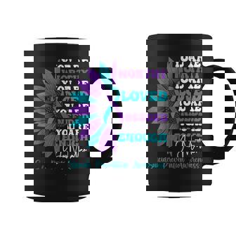 Positive Motivational Support Suicide Prevention Awareness Coffee Mug | Mazezy