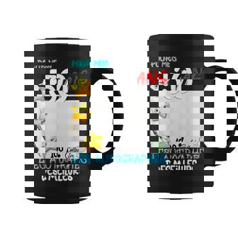 Pour Mes 50 Ans Les Autographes Des Meilleurs Homme Tasse - Cadeauxyz