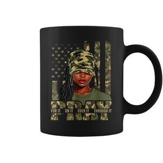 Pray On It Pray Over It Black Woman Loc'd Christian Women Coffee Mug - Thegiftio UK