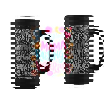 Praying Mama Raising Warriors Mother's Day Christ Religious Coffee Mug - Monsterry